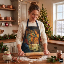 Weihnachtskrippe, Baby Jesus in Gefahr