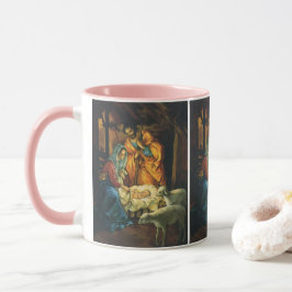Weihnachtskrippe, Baby Jesus in Gefahr Tasse
