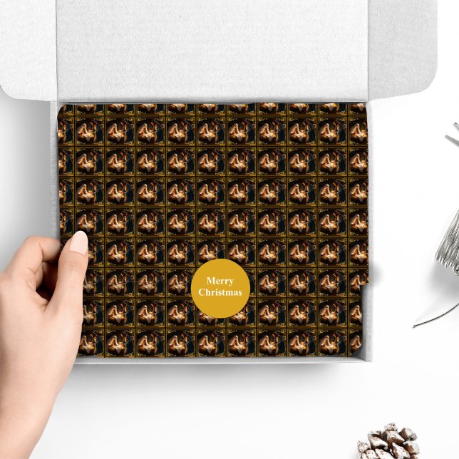 Weihnachtskrippe Heilige Familie Religiös Seidenpapier (Von Creator hochgeladen)