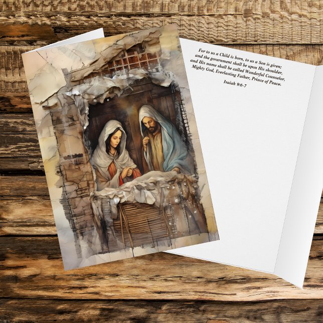 Weihnachtskrippe Jesaja nennt Christus Weihnachtsk (Von Creator hochgeladen)