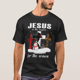 Weihnachtskrippe Jesus ist der Grund für das Meer T-Shirt
