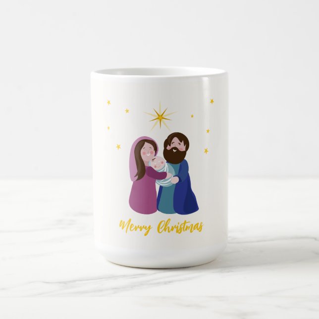 Weihnachtskrippe Kaffeetasse (Mittel)