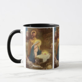 Weihnachtskrippe, Mary Joseph Baby Jesus Tasse