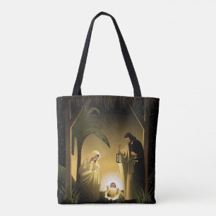 Weihnachtskrippe Mary, Joseph und Baby Jesus
