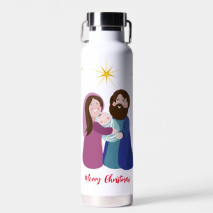 Weihnachtskrippe Trinkflasche