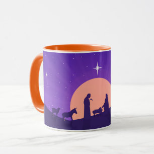 Weihnachtskrippen-Tasse Tasse