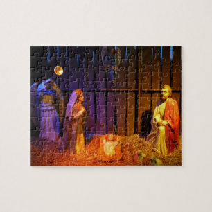Weihnachtskrippenszene in Washington DC Puzzle