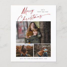 Weihnachtskript 3 Foto Weihnachtskarte