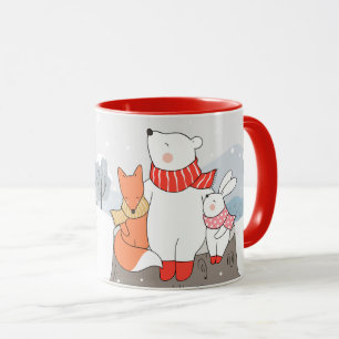 Weihnachtskritter Tasse