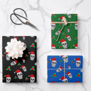 Weihnachtskronenwrapping Paper-Set Geschenkpapier Set