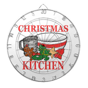 Weihnachtsküche Dartscheibe