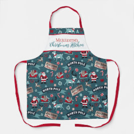 Weihnachtsküche - Feierliche Feiertage Kochen Schürze