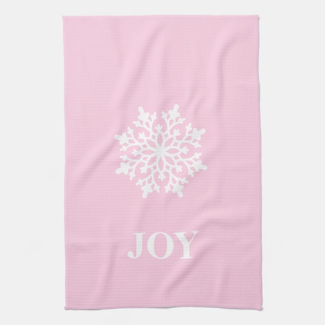 Weihnachtsküche Handtuch Joy Snowflake (Vertikal)