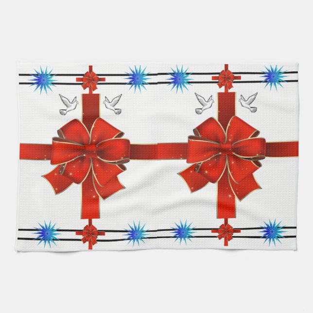 Weihnachtsküche Handtücher (Horizontal)