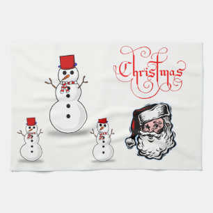 Weihnachtsküche Handtücher