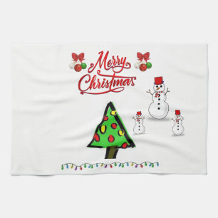 Weihnachtsküche Handtücher