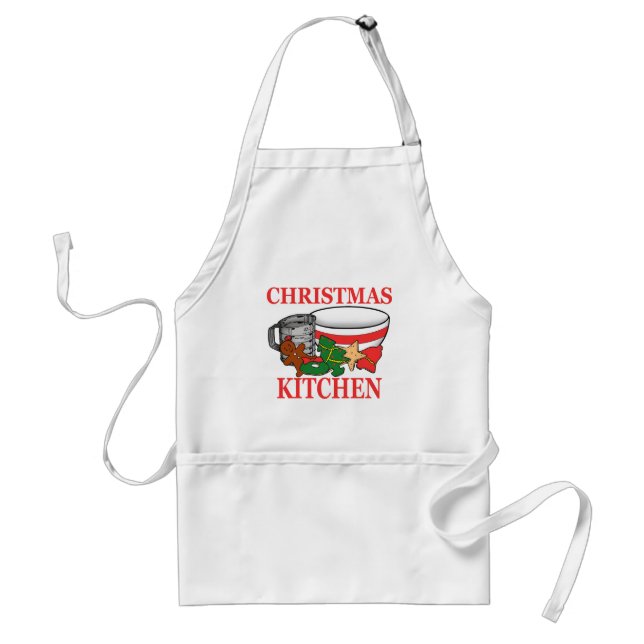 Weihnachtsküche Schürze (Vorne)