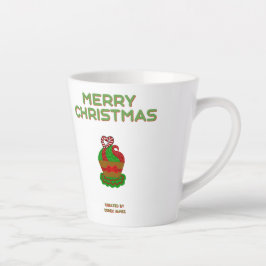 Weihnachtskuchen Kleine Latte Tasse