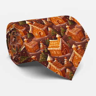 Weihnachtskuchenmuster Krawatte