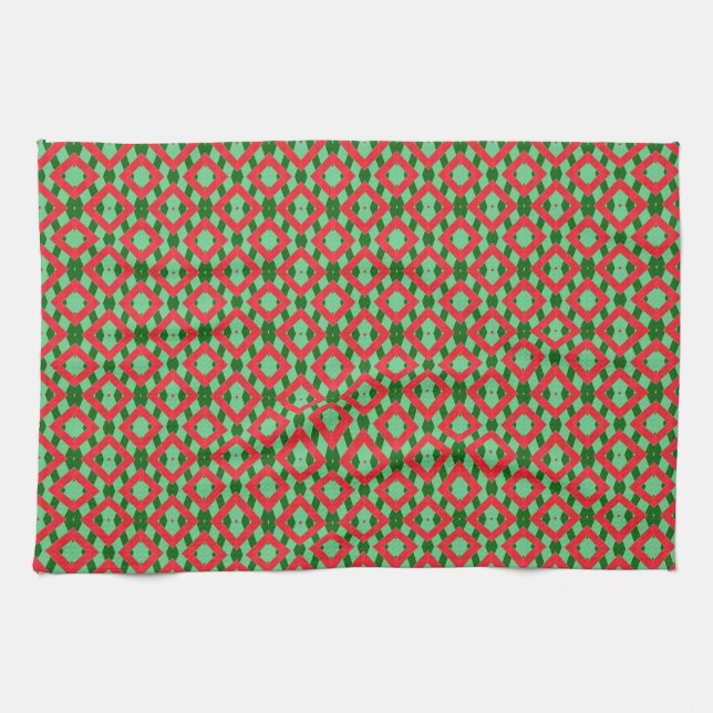Weihnachtsküchentuch Geschirrtuch (Horizontal)