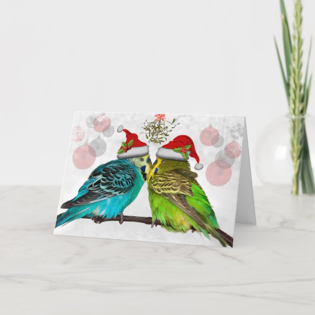 Weihnachtskuddel Feiertagskarte (Vorderseite)