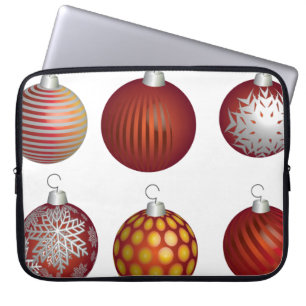 Weihnachtskugel Dekoration Laptopschutzhülle