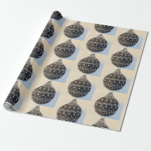 Weihnachtskugelumschlagpapier