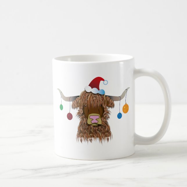 Weihnachtskuh Tasse (Rechts)