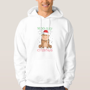 Weihnachtskuh Weihnachtsgebete Tiere Hoodie