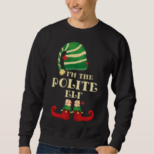 Weihnachtskühe der höflichen Elf Sweatshirt