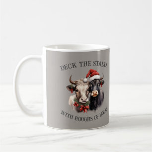Weihnachtskühe Farmhaus Land Rustikal Kaffeetasse