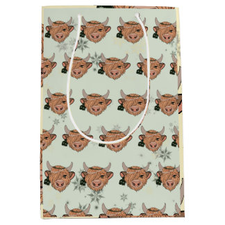 Weihnachtskühe Mittlere Geschenktüte