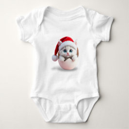 Weihnachtsküken Baby Strampler
