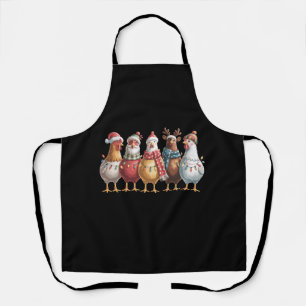 Weihnachtsküken Xmas-Hühnchen-Geschenk Farmerliebh Schürze