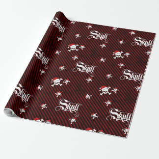 Weihnachtskull Geschenkpapier