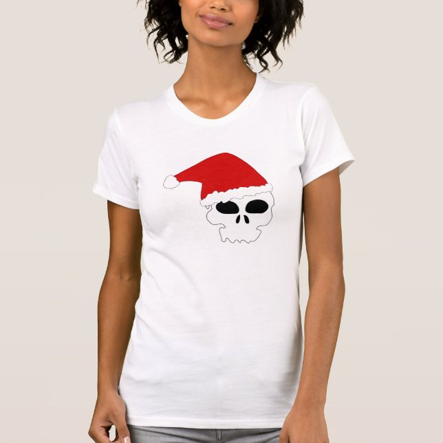 Weihnachtskull T-Shirt (Vorderseite)