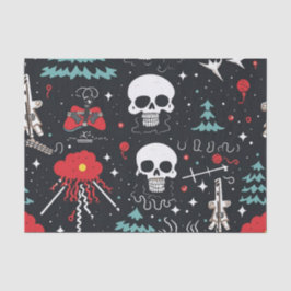 Weihnachtskulpturenpapier Seidenpapier