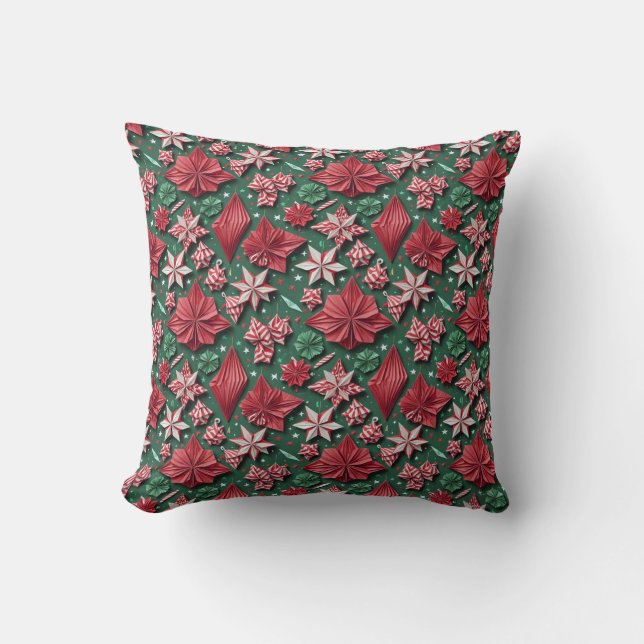Weihnachtskunst 12 - Throw PIllow Kissen (Vorderseite)