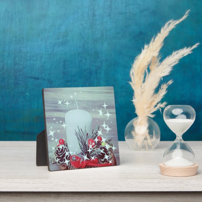 Weihnachtskunst Fotoplatte (InSitu)