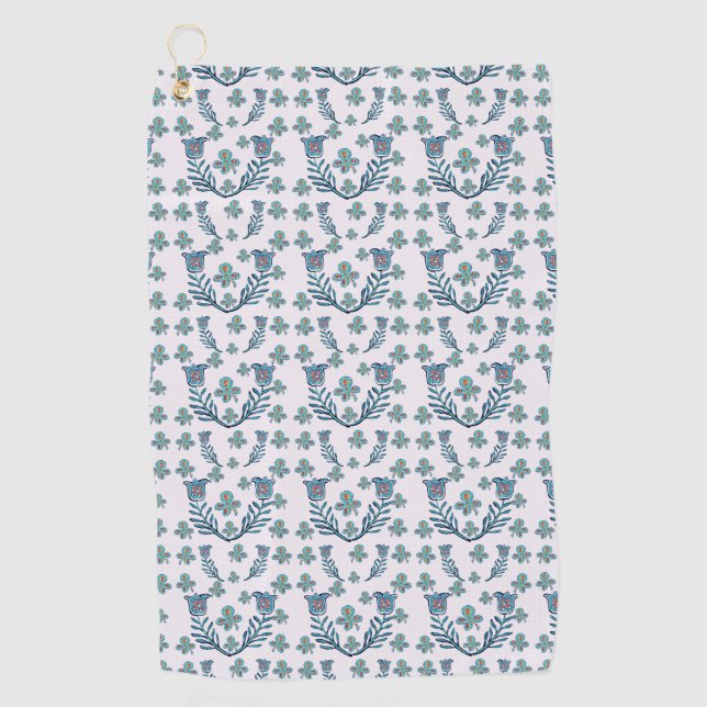 Weihnachtskunst Golfhandtuch (Vorderseite)