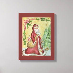 Weihnachtskunst Leinwand Print