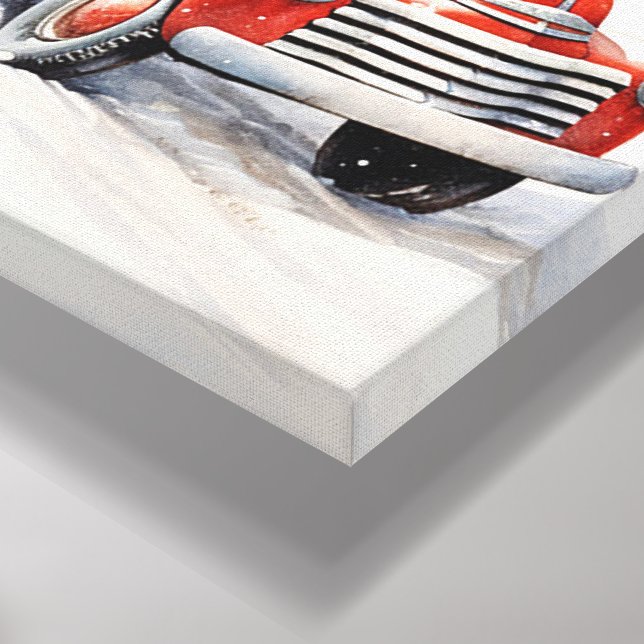 Weihnachtskunst Leinwanddruck (Ecke(Unten))