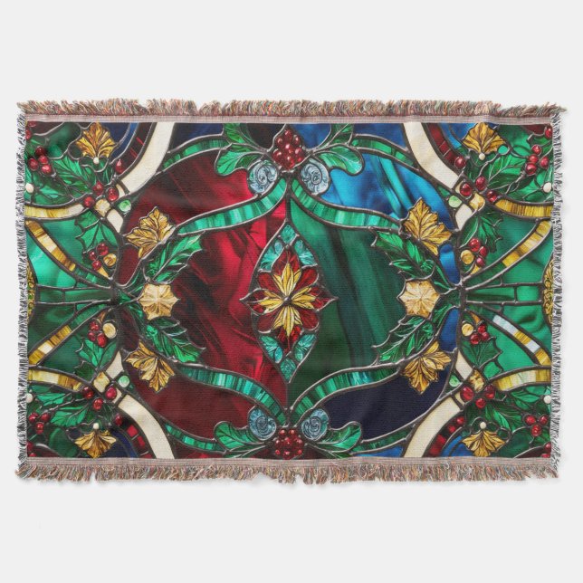 Weihnachtskunstdesignturm Blanket Decke (Vorderseite)