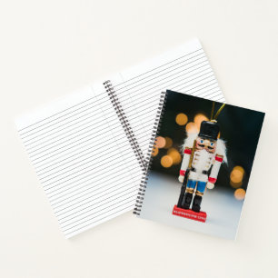 Weihnachtskunstspinner-Ornament SlipperyJoe Notizbuch