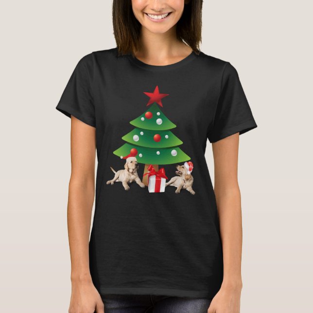 WeihnachtsLabradore T-Shirt (Vorderseite)