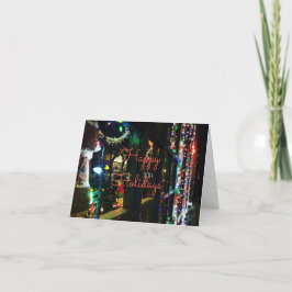 Weihnachtsladen Feiertagskarte