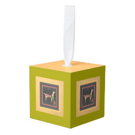 Weihnachtslama, Llama, Llama, Llama Würfelornament
