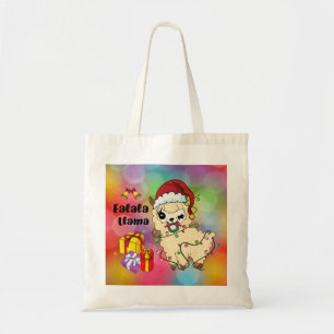 Weihnachtslama Tote Bag Tragetasche