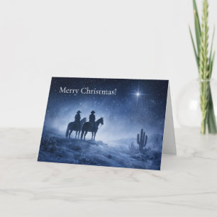Weihnachtsland Western Cowboy Südwesten Karte