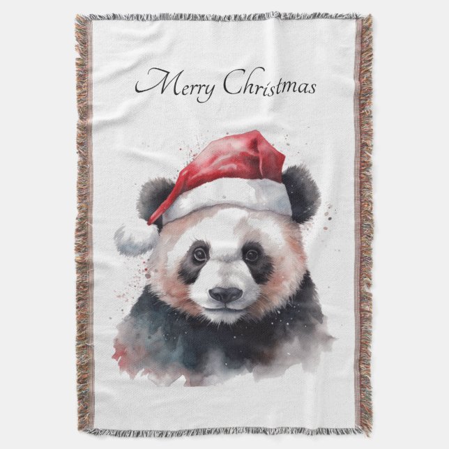 Weihnachtslandschaft, individuell anpassbar decke (Vorderseite Vertikal)